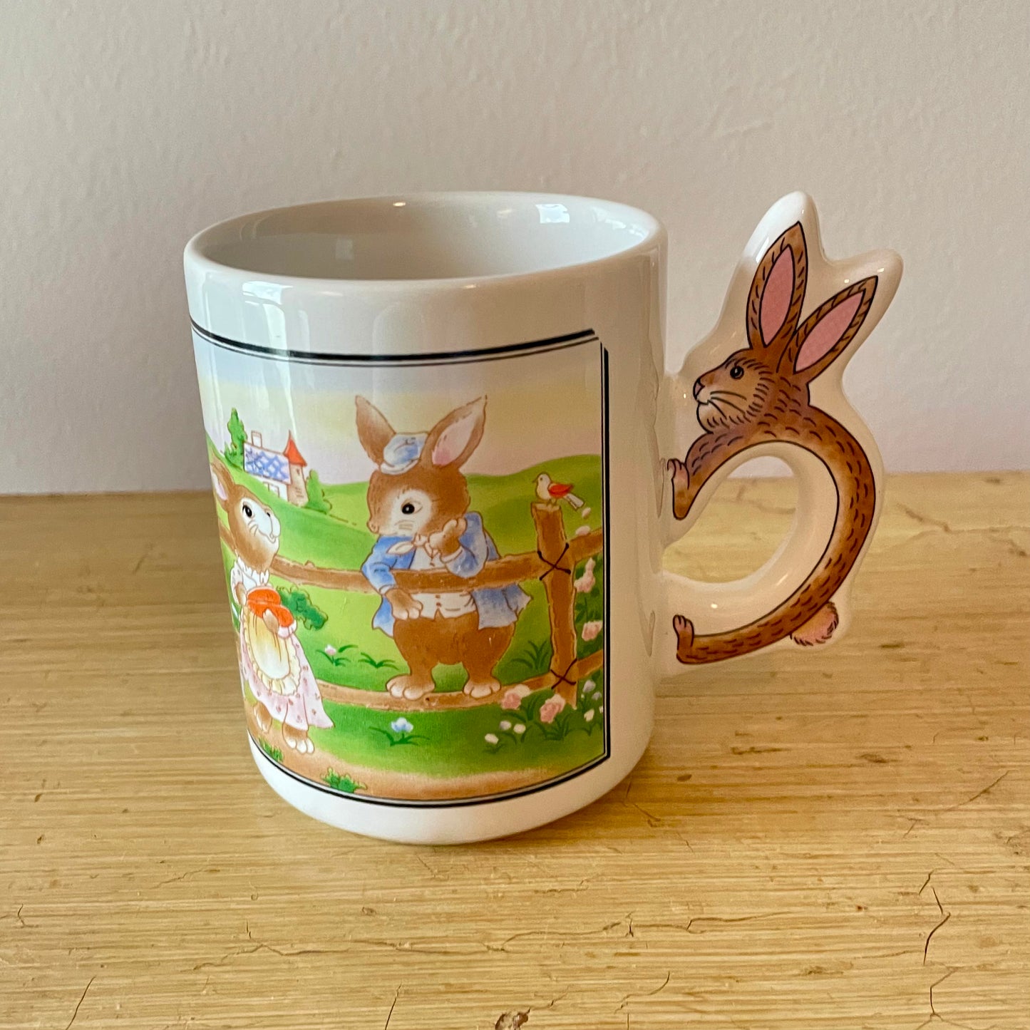 90s Avon Easter Treats Bunny Rabbit Mug