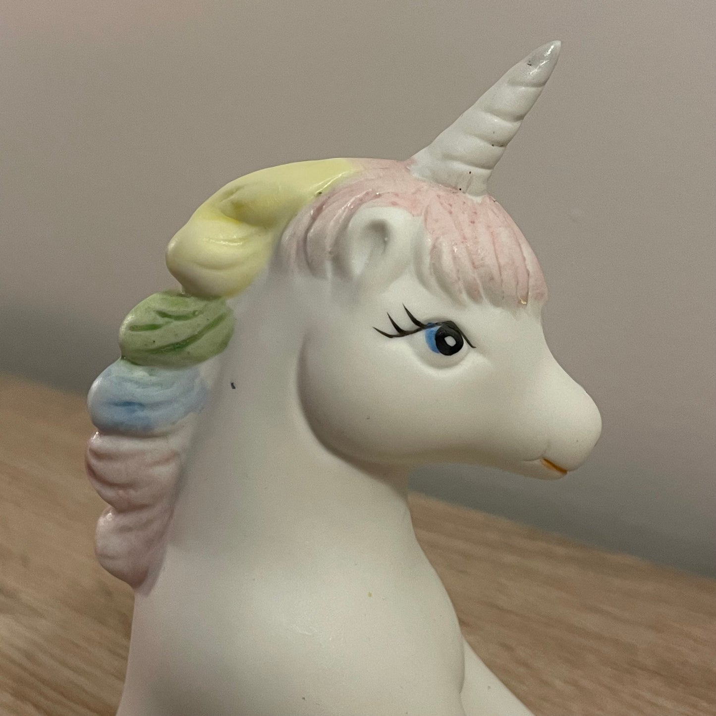 1980s Vintage Ceramic Unicorn