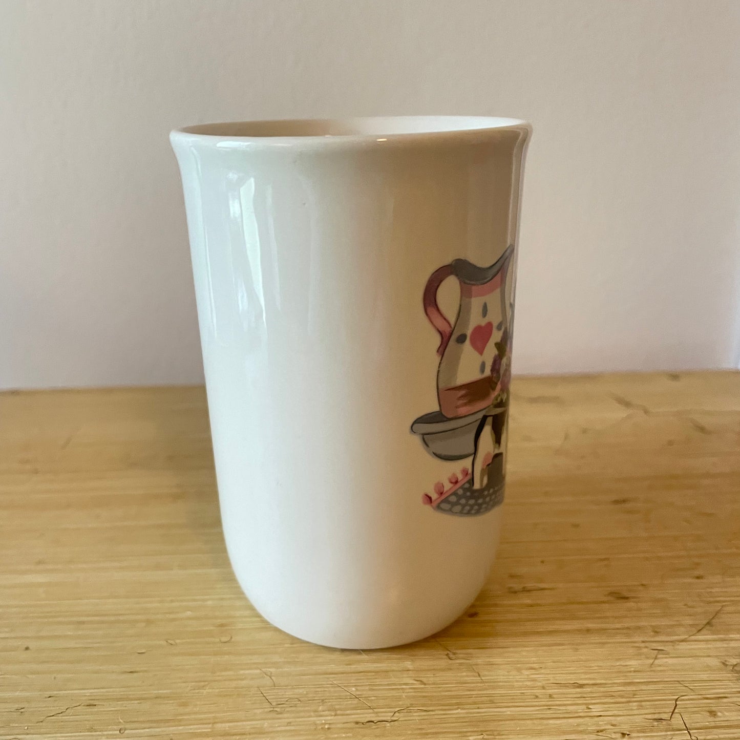 1980s Cottagecore Cow Coffee Mug